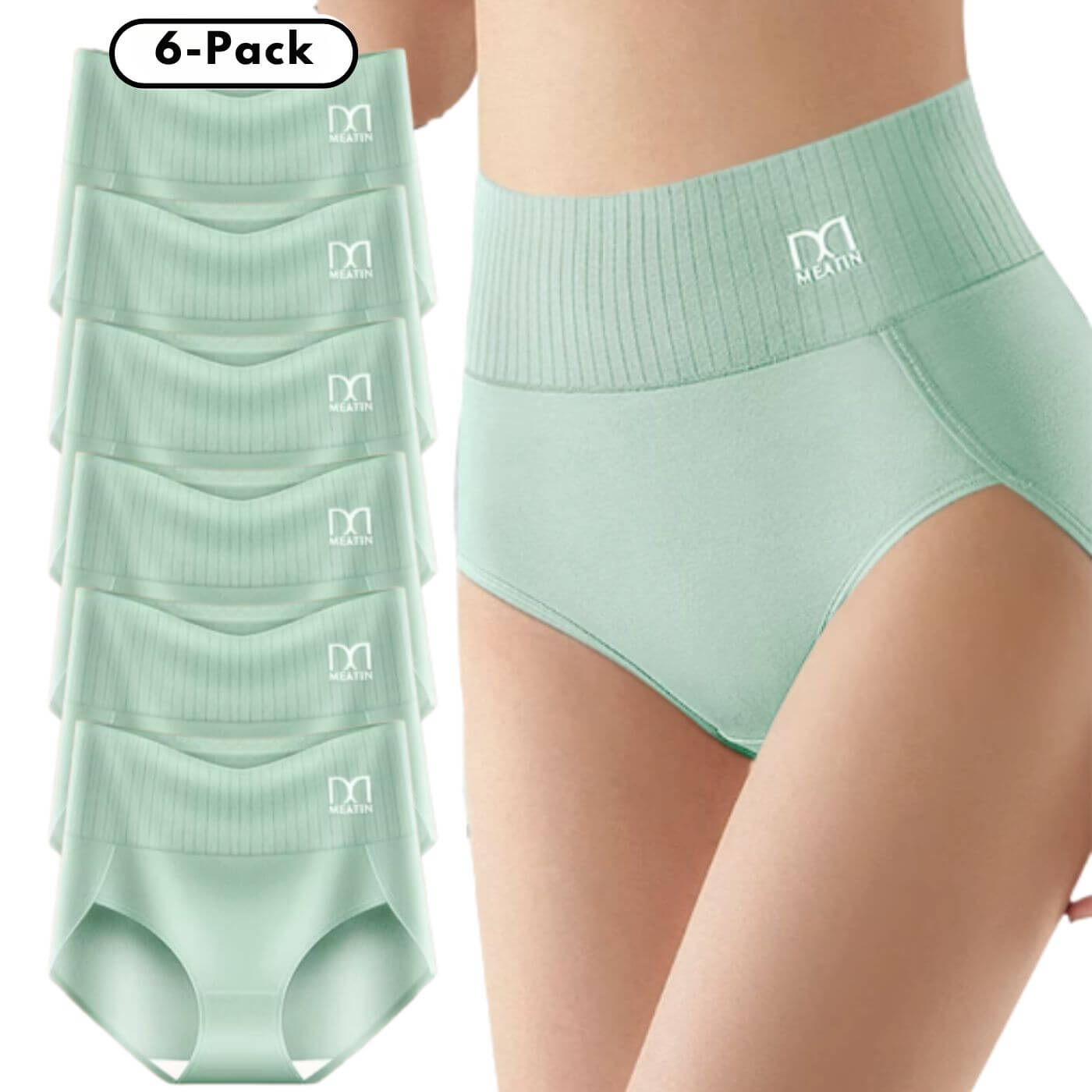 FlexiFit – High-Waist-Slips im 6er-Pack