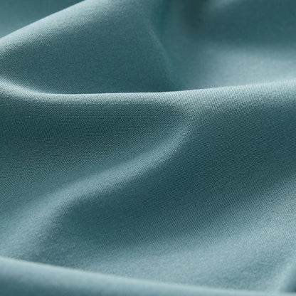 Breezeful™ Kurzärmliges Midi-Freizeitkleid mit V-Ausschnitt, Seitentaschen und Bindeband hinten - schnelltrocknend