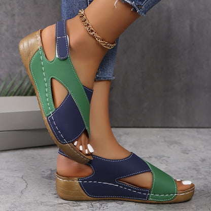 EDITH I LÄSSIGE KEILSANDALEN
