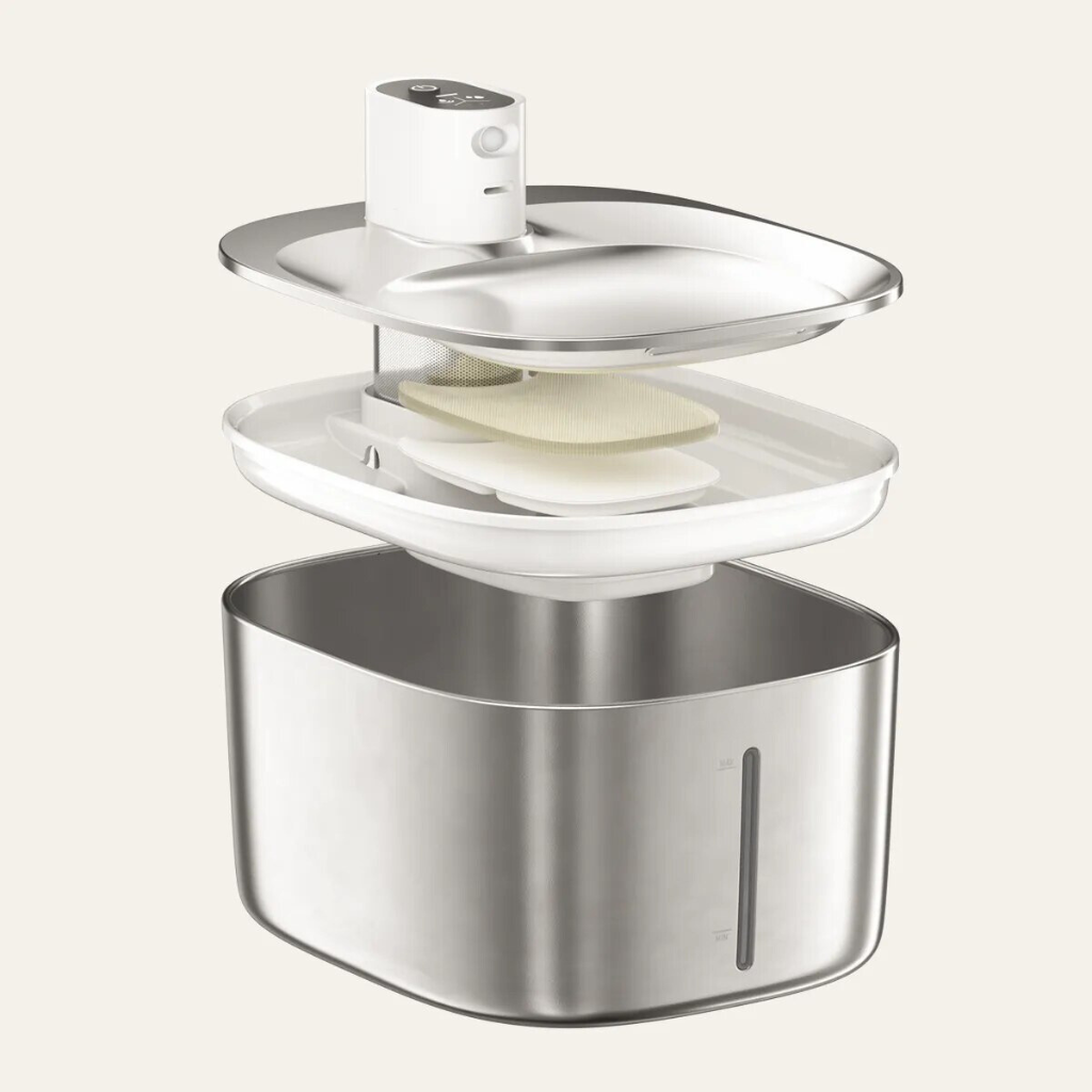 KittySpout™ - Kabelloser Katzenbrunnen für frisches Wasser