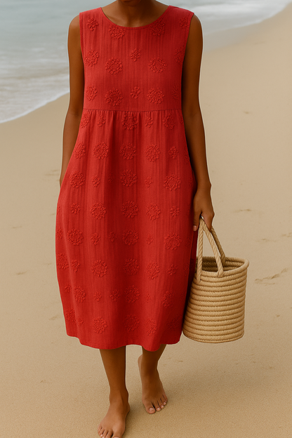 Morselda - Sommerkleid mit Blumendetail