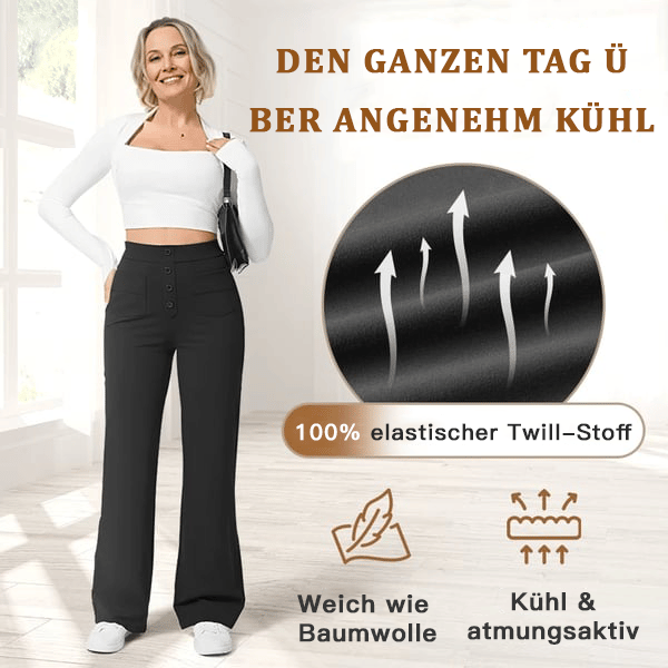 Nina - Hohe Taille Stretchhosen