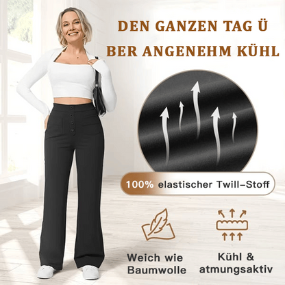Nina - Hohe Taille Stretchhosen