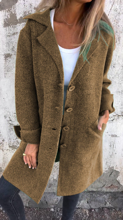 Isabella – Eleganter Longline-Mantel