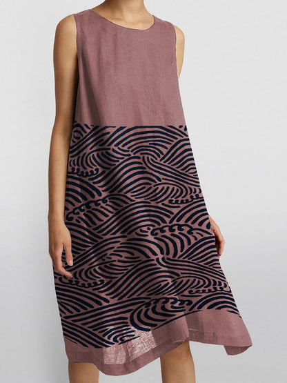 Celdira - Sommerkleid mit Leinenanteil