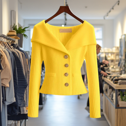 DETELIND I LUXURIÖSE STRICKJACKE