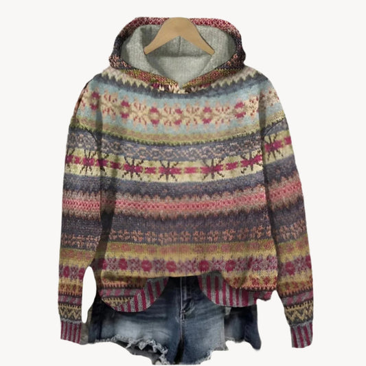 AMALIA I MODISCHER KAPUZENPULLOVER