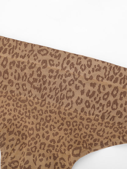 Nahtlose Shaping-Panties im Leo-Look