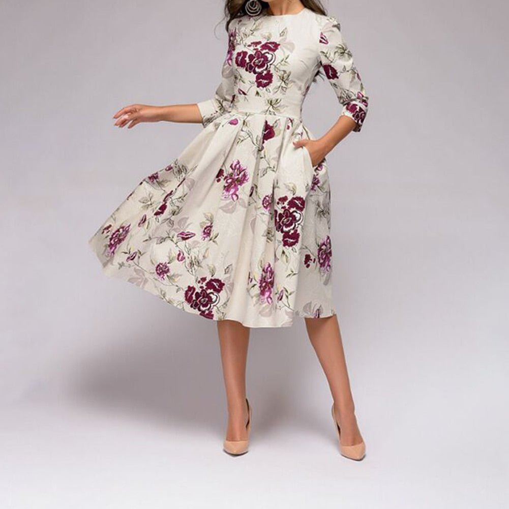 SIBYLLE I FLORALES KLEID