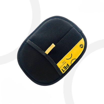 Effektive statische Haarentfernungshandschuhe für Haustiere – Doppelbürste für müheloses Entfernen von Katzenhaaren, statisch frei, ideales Reinigungswerkzeug für ein fellfreies Zuhause – Größe M