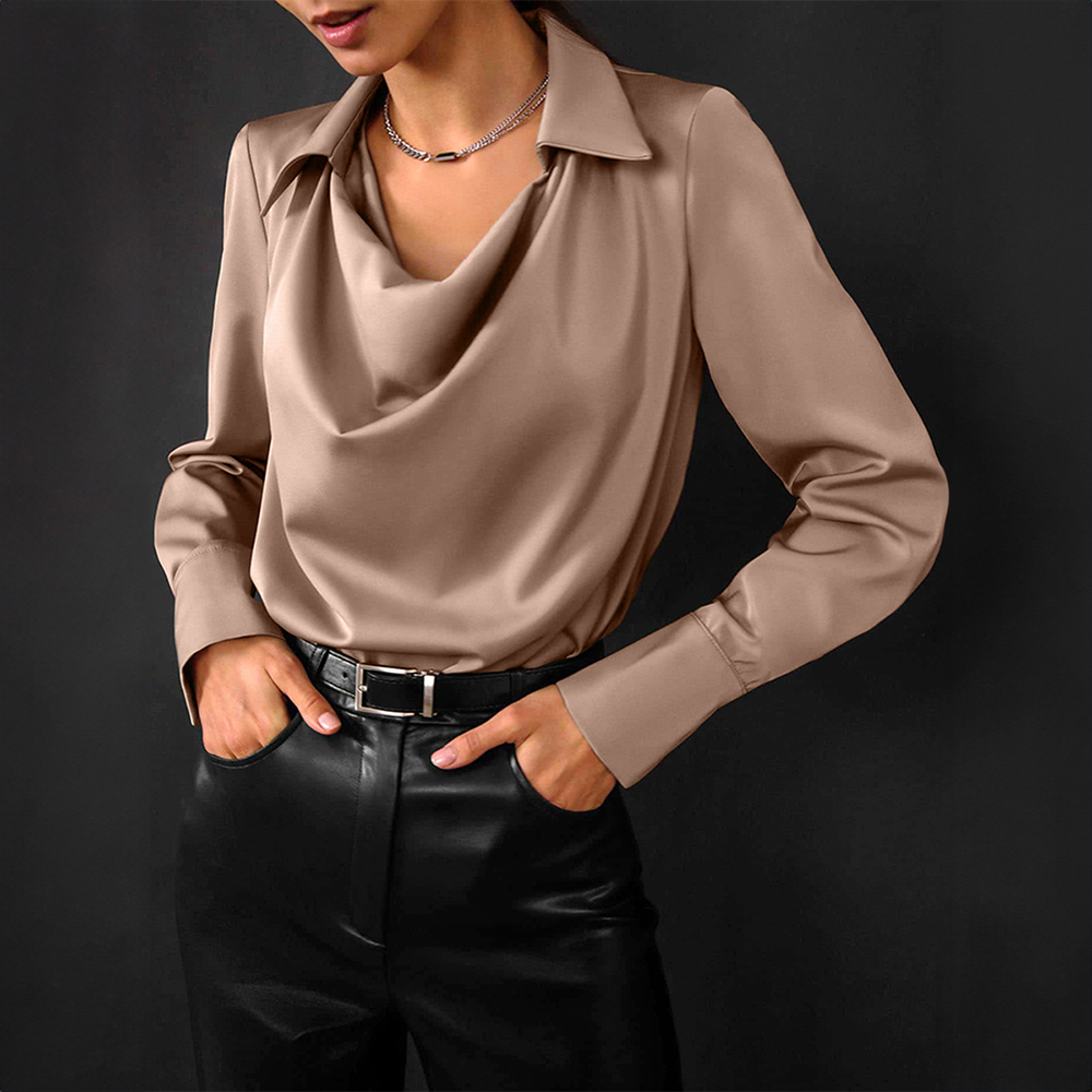 WOLFF | Elegante Seidenbluse Für Damen