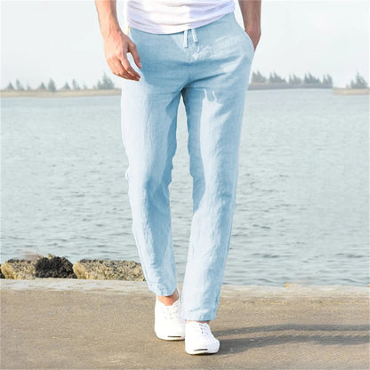Leichte Herren Leinenhose - casual und komfortabel