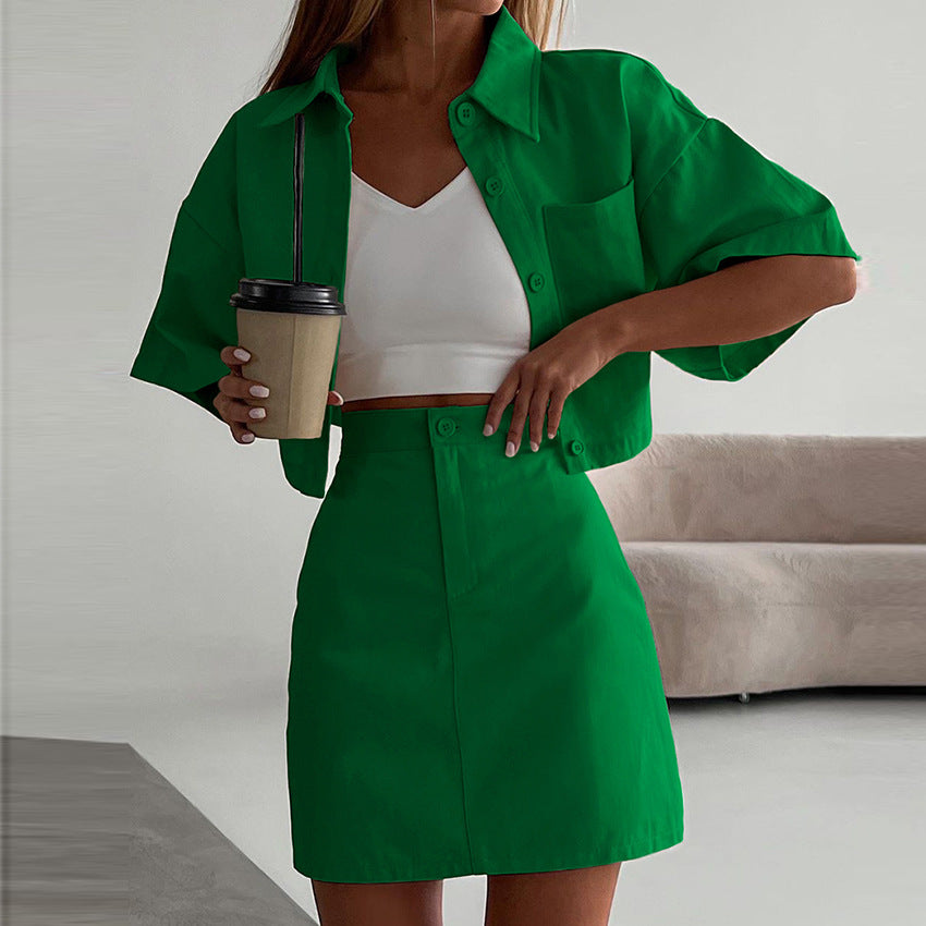 Alessandra™ - Kurzer Rock Zweiteiliges Set für Frauen