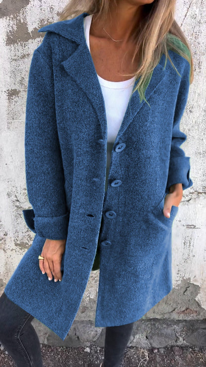 Isabella – Eleganter Longline-Mantel