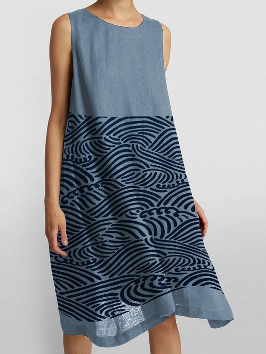 Celdira - Sommerkleid mit Leinenanteil