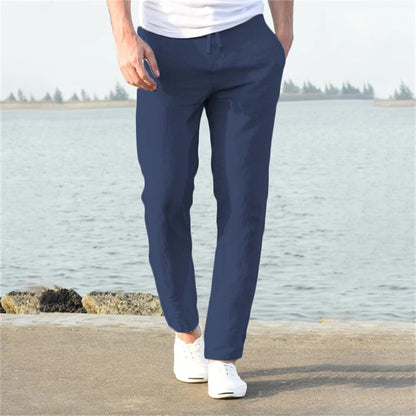 Leichte Herren Leinenhose - casual und komfortabel
