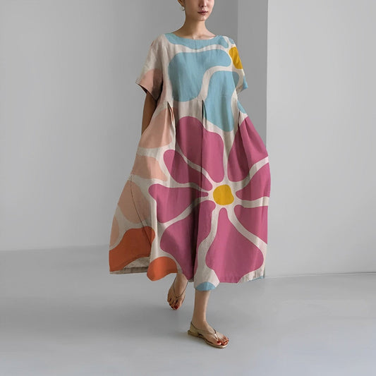 DAISY I ELEGANTES SWING-MIDIKLEID