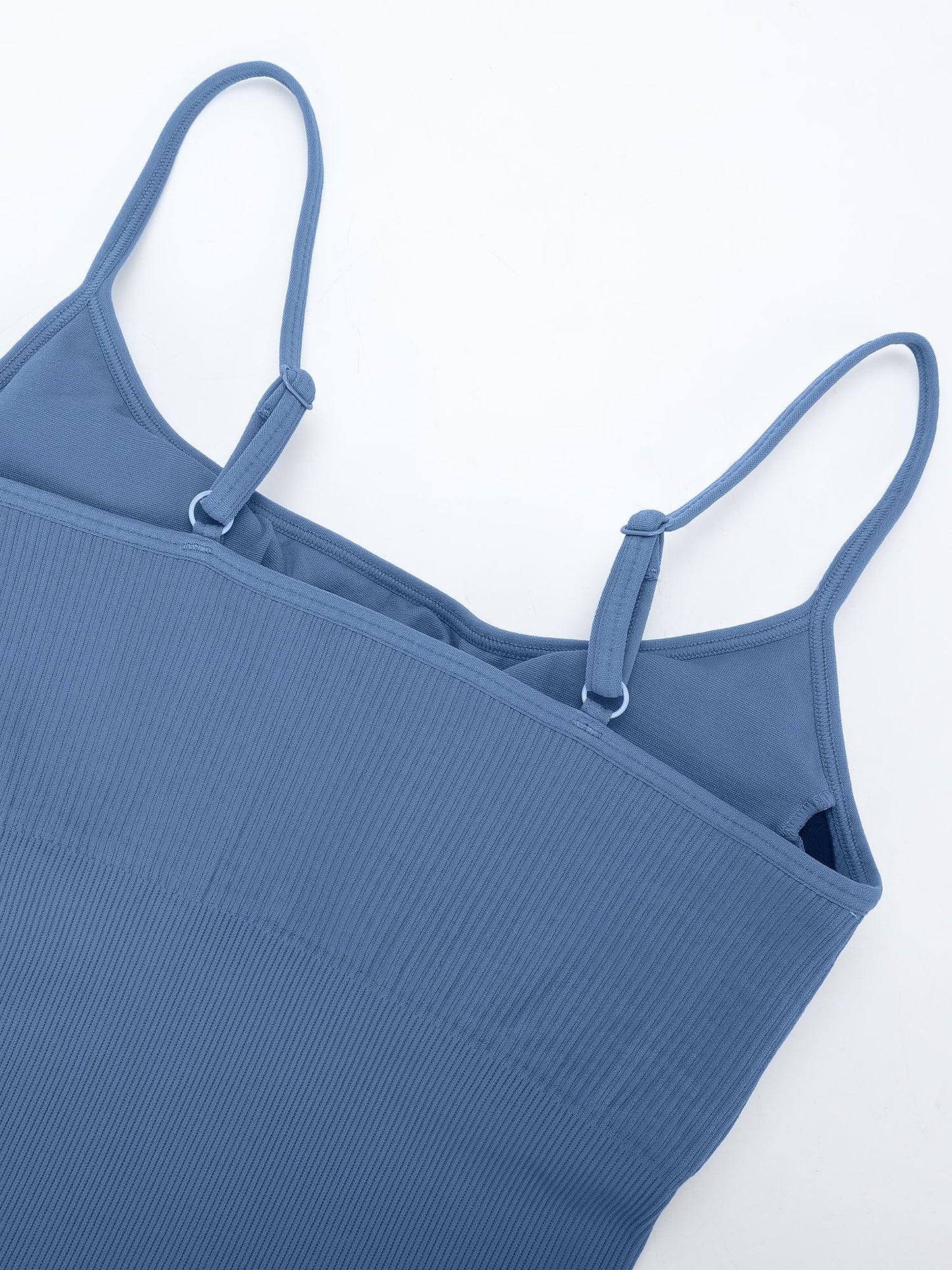 Nachhaltiger Seamless Shaping-Romper mit Rippstruktur & verstellbaren Trägern