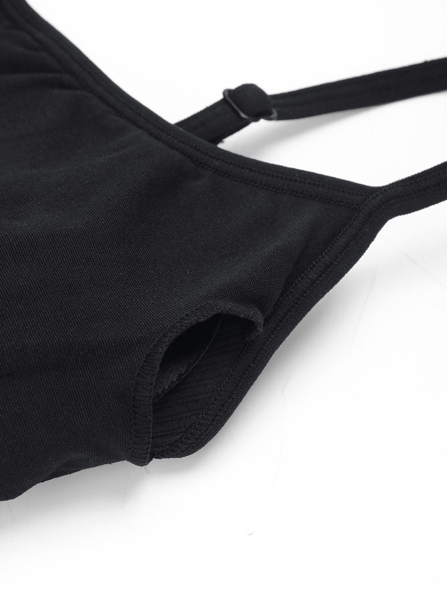 Nachhaltiger Seamless Shaping-Romper mit Rippstruktur & verstellbaren Trägern