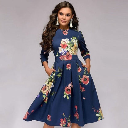 SIBYLLE I FLORALES KLEID