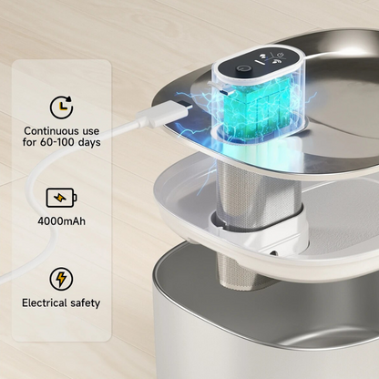 KittySpout™ - Kabelloser Katzenbrunnen für frisches Wasser